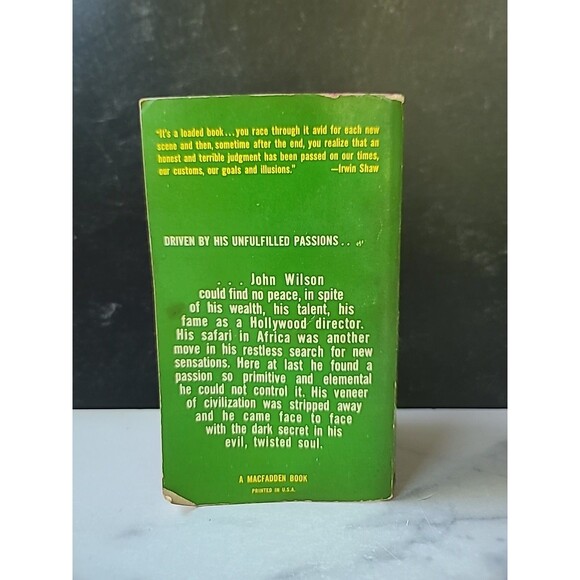 White Hunter, Black Heart By Peter Viertel Paperback - Picture 9 of 10